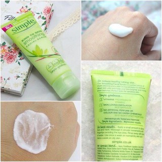 [HÀNG CHÍNH HÃNG] Tẩy Da Chết Simple Kind To Skin Soothing Facial Scrub 75ml