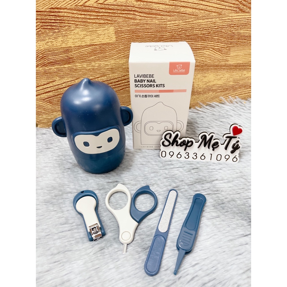 Set bấm móng tay/ cắt móng tay/ dũa móng tay cho bé Hàn quốc siêu xinh LAVIBEBE