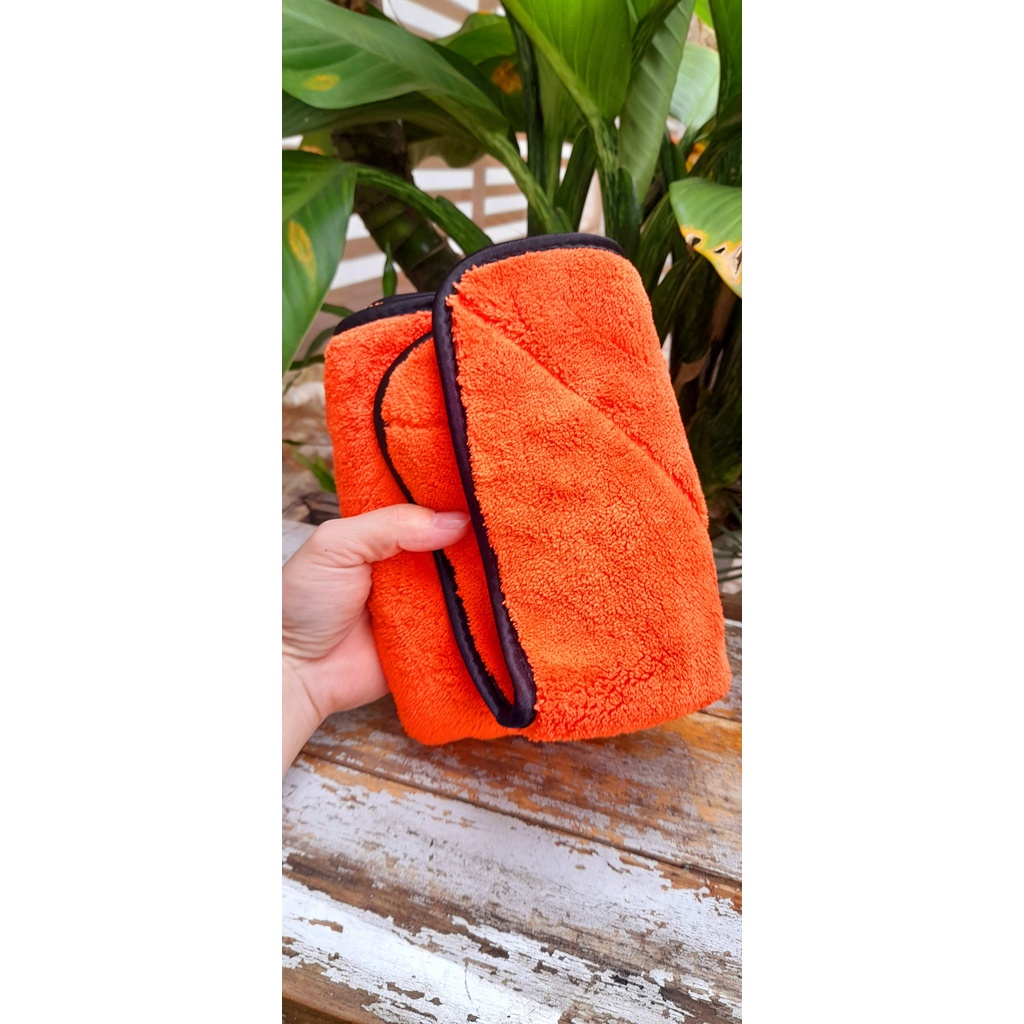 Khăn siêu sợi lau xe 40x40cm - Premium Microfibre Towel