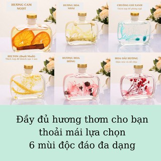 Lọ khuếch tán tinh dầu BYME tinh dầu thơm thiên nhiên để phòng ngủ, phòng khách - TD09