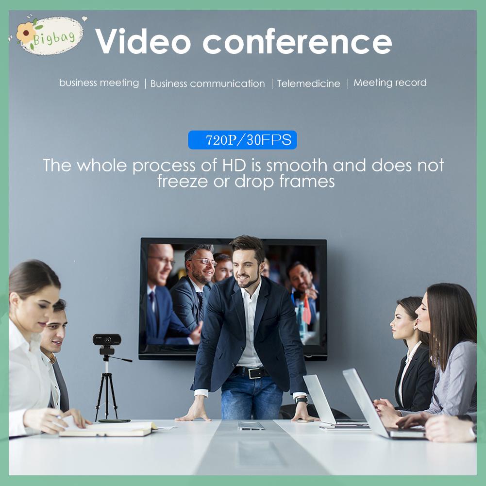 Webcam Usb Fhd 720p Tích Hợp Mic Cho Notebook / Máy Tính Để Bàn | BigBuy360 - bigbuy360.vn