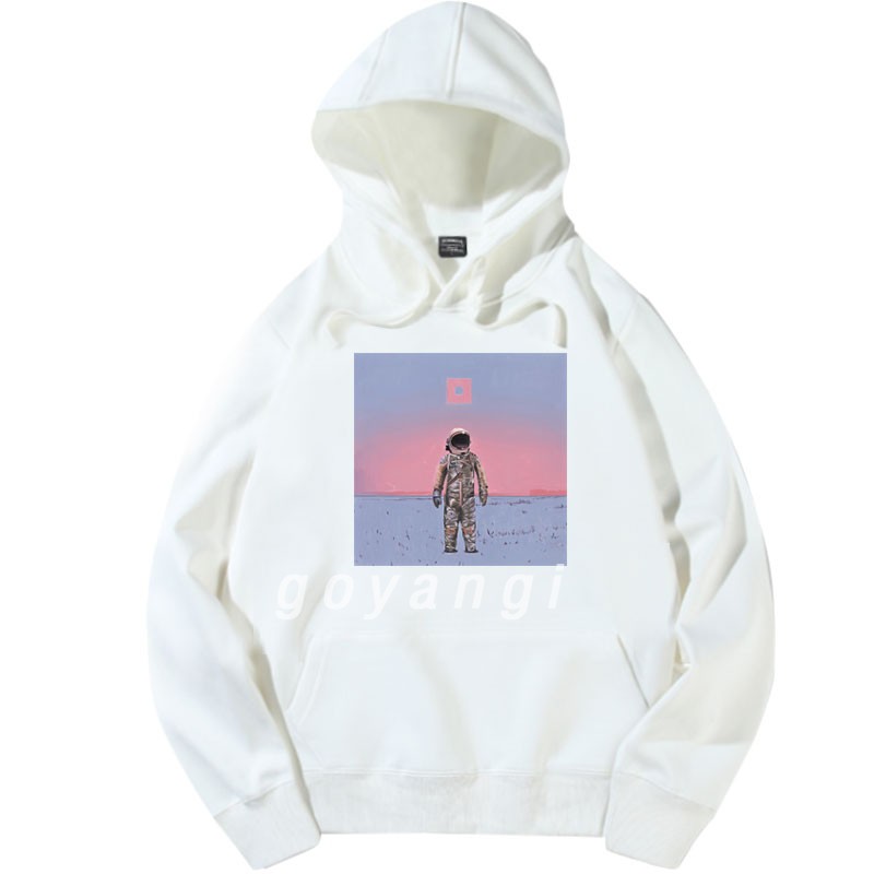 Áo hoodie goyangi Phi hành gia 2 oversize phong cách hàn quốc