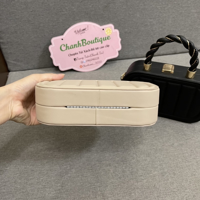 Túi cốp da mềm dây xoắn đủ màu dễ thương vừa ĐIỆN THOẠI(ảnh chụp thật )