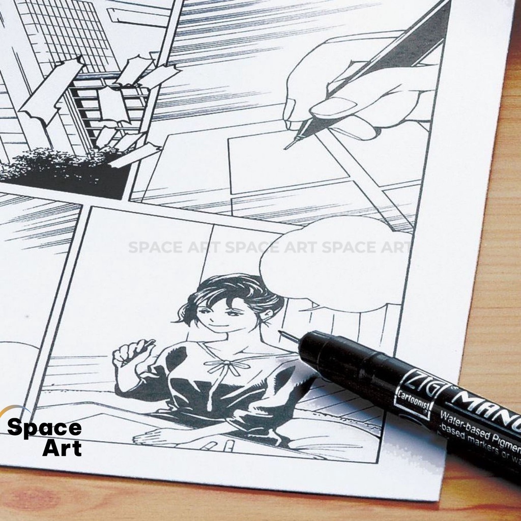 Combo Sketch Phác Thảo Sổ ZenArt 160gsm Cơ Bản Dành Cho Người Tập Vẽ