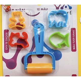 [Mã BMINCU50 giảm 50K đơn 250K] Đất Nặn Vikiart 8/12 màu