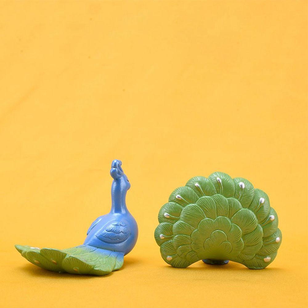 Mô Hình Chú Chim May Mắn Bằng Nhựa Resin Trang Trí Nhà Búp Bê
