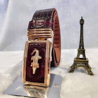 Thắt lưng nam - Dây nịt nam da bò vân cá sấu - ANANAS - NAM.DND02