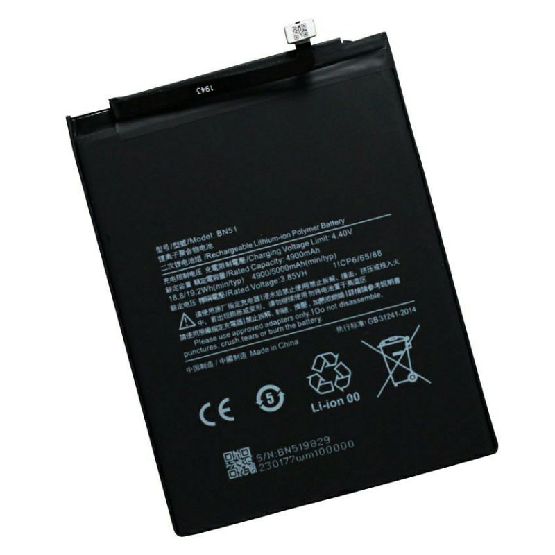 Pin cho Xiaomi BN51, Cho Xiaomi Redmi 8 Redmi 8A ,Redmi8 (5000mAh) có bảo hành