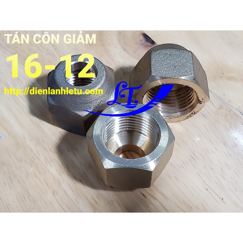 TÁN ỐNG ĐỒNG 16 GIẢM 12 DÀY - TÁN CÔN GIẢM 16-12 DÀY- RẮC CO 16 GIẢM 12 DÀY