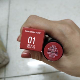 (Aut) Son thỏi lì Clio Rouge Heel Velvet