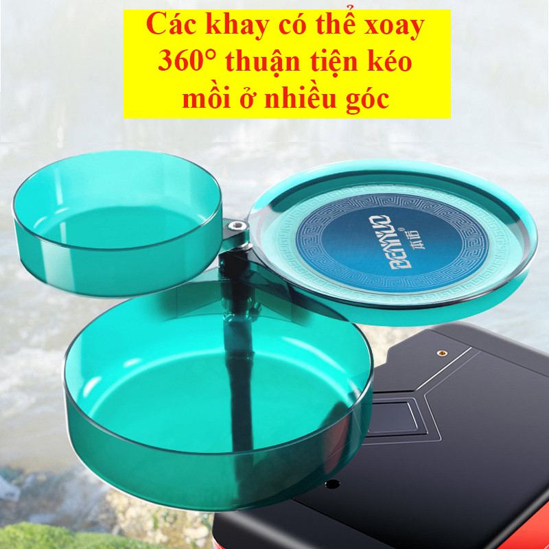 Khay Đựng Mồi Câu Đài Câu Đơn Tặng Đầy Đủ Phụ Kiện HPK-4