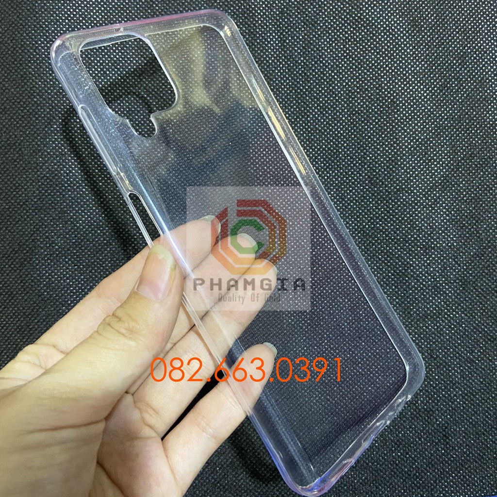 Ốp lưng Samsung A12 / A22 dẻo trong