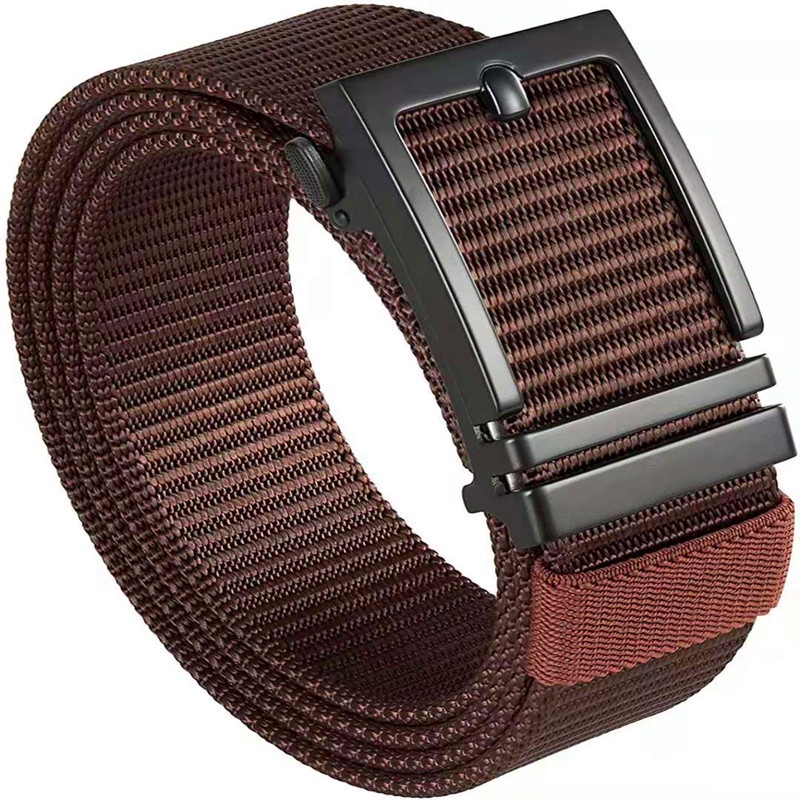 Thắt Lưng Nylon Không Răng Khóa Tự Động Đa Năng Cho Nam
