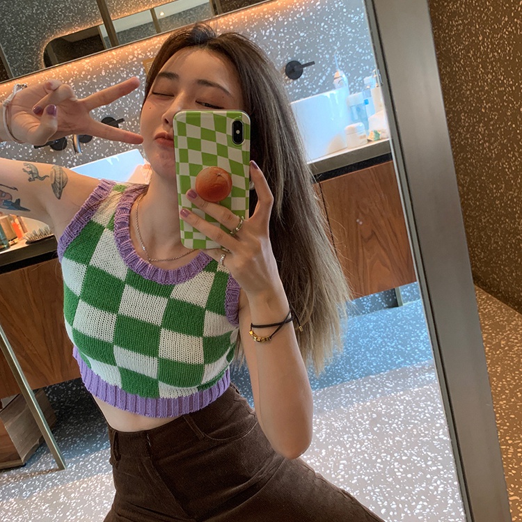 Áo Len Không Tay Thiết Kế Mới Thời Trang Dành Cho Nữ