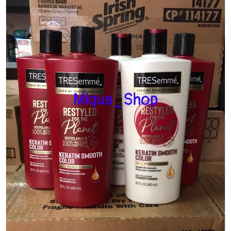 Dầu Gội - Xã Tresemme Keratin Smooth 650ml Của Mỹ