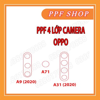 Dán CAMERA  4 lớp chống va đập cho OPPO A9 ( 2020 ) / A71 / A31 ( 2020 )