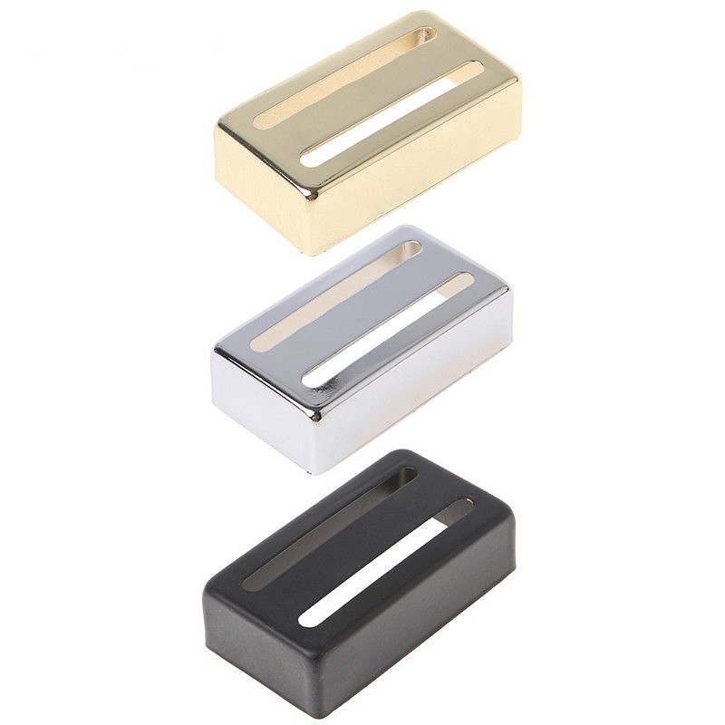 Accessories 1Pc Durable Guitar Two-Line Humbucker Pickup Cover For Electric Guitars Parts