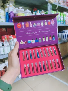 BỘ TEST NƯỚC HOA 20 mùi
