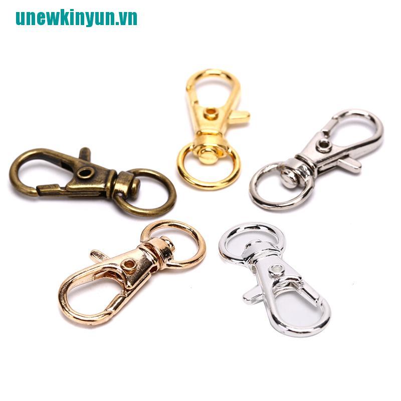 Y●Set 10 Móc Khóa Dạng Kẹp Tiện Lợi