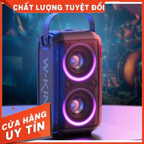 (Hàng chính hãng) Loa di động, loa Bluetooth hát Karaoke W-King T9