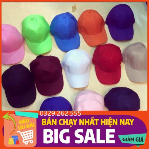 (FreeShip) Mũ lưỡi trai thời trang đủ mầu