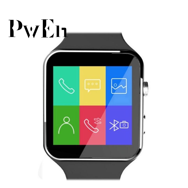 X6 Bluetooth Waterproof Smart Watch Smartwatch Camera for ios Android Samsung