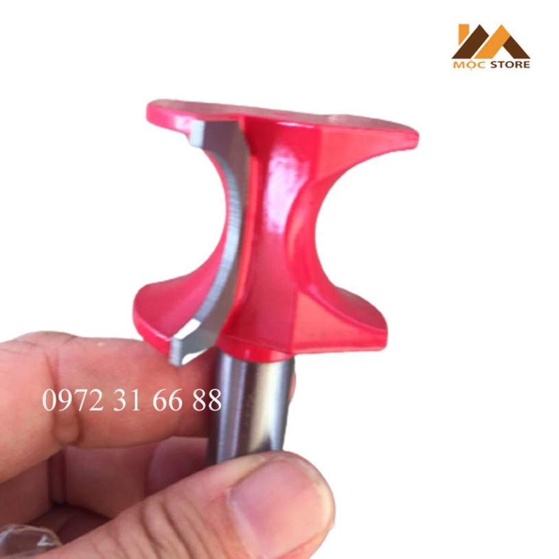 MŨI  PHAY GỖ - MŨI SOI GỖ HÌNH BÁN NGUYỆT - DỤNG CỤ NGHỀ MỘC