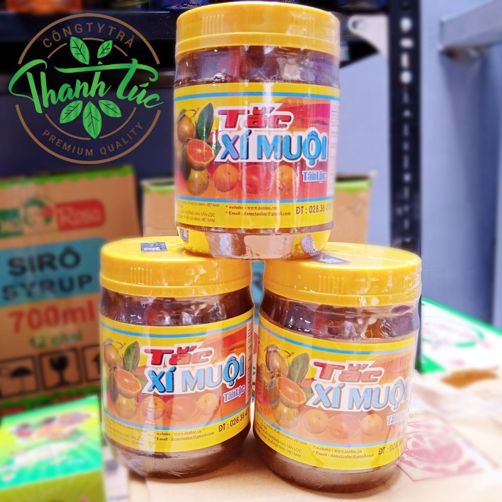 Tắc Xí Muội Tấn Lộc Hủ 900gr