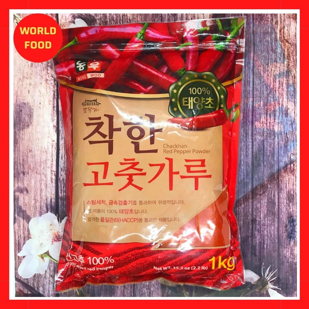 1KG Bột ớt Chakhan Hàn Quốc loại Mịn