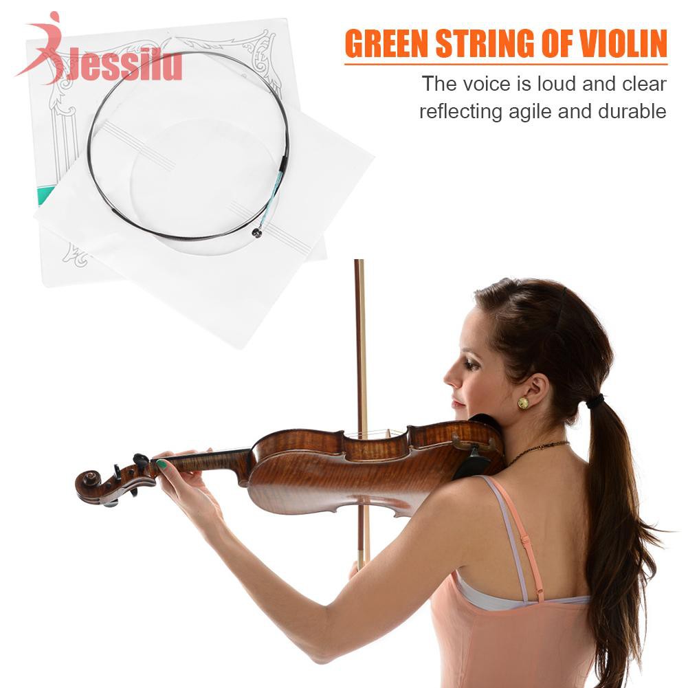 Bộ 4 Dây Đàn Violin Bằng Thép Chrome Thay Thế Chuyên Dụng Cho Đàn Violin 4 / 4