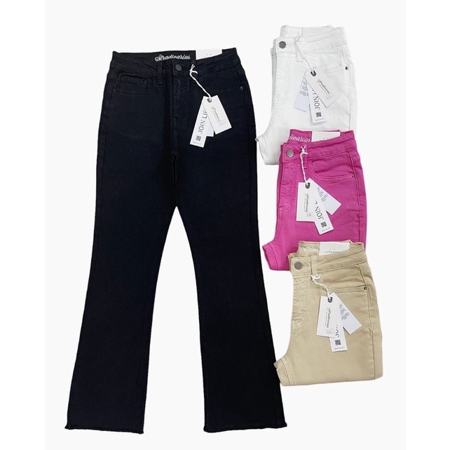 Quần  jeans bass màu tua lai hàng xuất