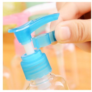 Chai chiết mỹ phẩm có vòi 100ml - Nhựa trong suốt