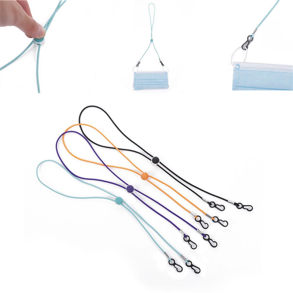 Dây thun đeo cổ bảo vệ khẩu trang có thể điều chỉnh chống thất lạc