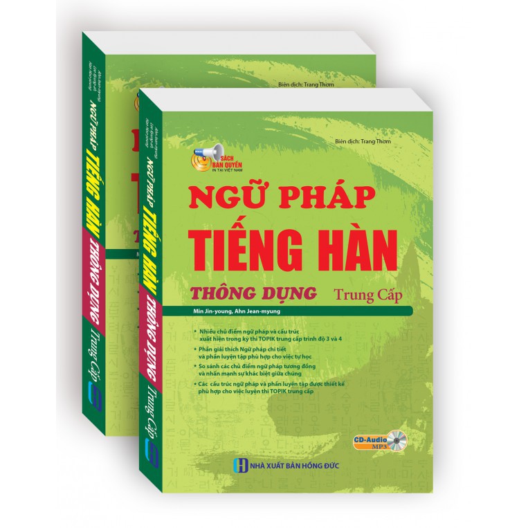 Sách - Ngữ pháp tiếng Hàn thông dụng  - trung cấp