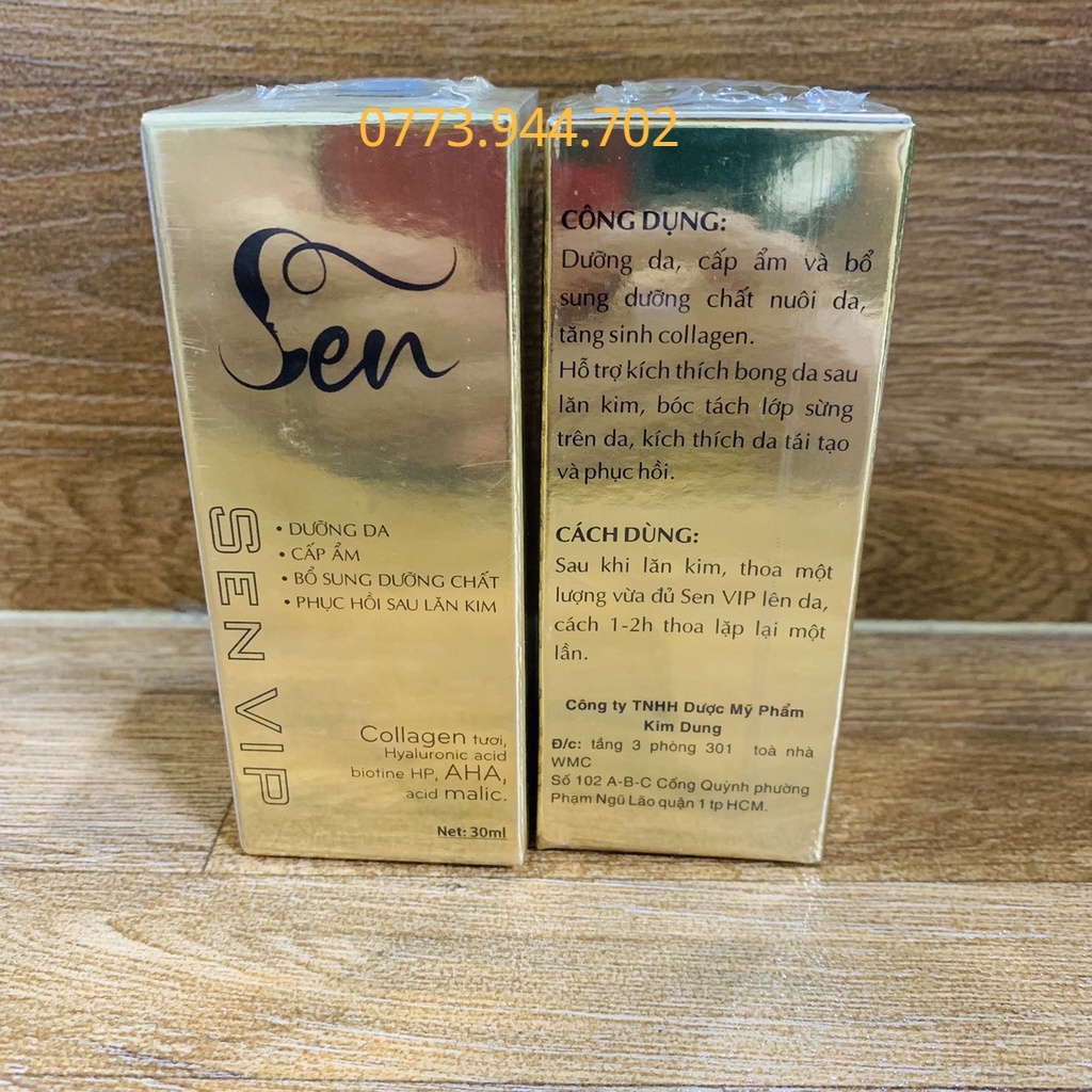 Mẫu Mới Serum Sen Vip Làm Đẹp Da Mỹ Phẩm Sen Chính Hãng