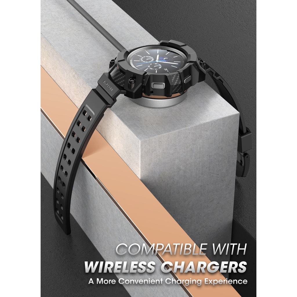 Vỏ bọc SUPCASE bảo vệ toàn diện cho đồng hồ Samsung Galaxy Watch 4 Classic 42mm 2021