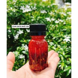 Chai sate nhỏ ăn bánh tráng 15k