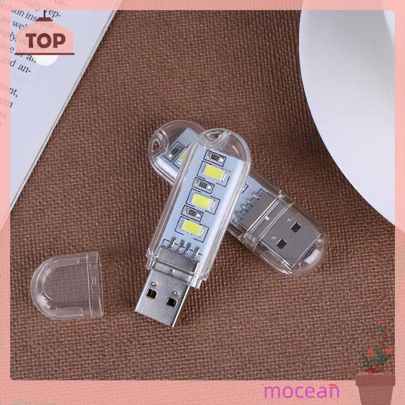 Bộ 2 Đèn Led Usb Mini Hình Chữ U Mocean