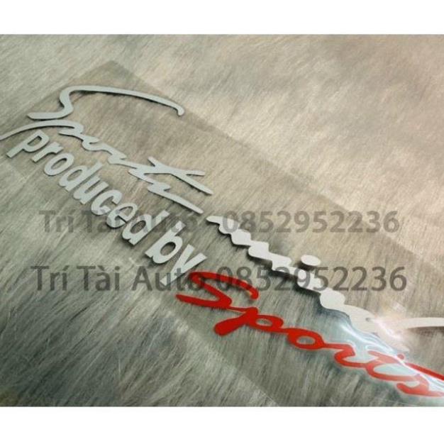 Chữ sport mind dán ô tô, xe  hơi - Chữ dán sport mind | BigBuy360 - bigbuy360.vn