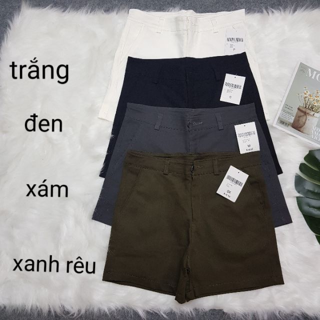 Quần short kaki lưng cao đủ size 26,27,28,29,30,31,32,33,34 | BigBuy360 - bigbuy360.vn