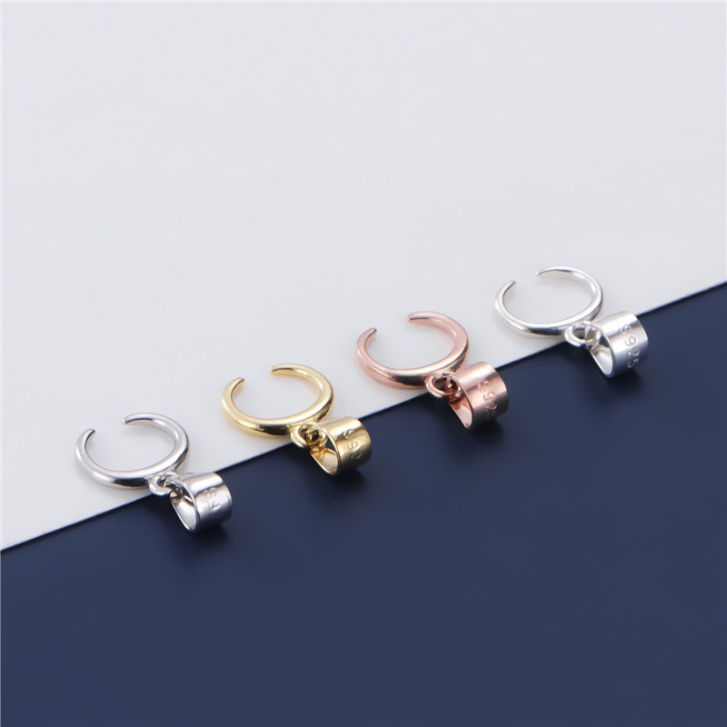 Mặt Dây Chuyền Tròn Bằng Bạc 925 Mạ Vàng / Bạc Làm Thủ Công DIY