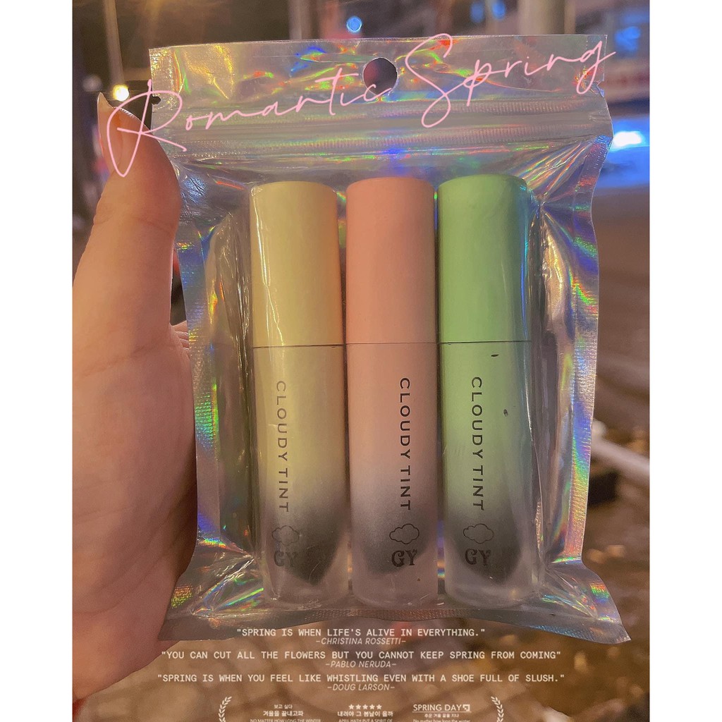 SET 3 SON TINT GY TRẦN (TẶNG KÈM MASK MÔI) | BigBuy360 - bigbuy360.vn