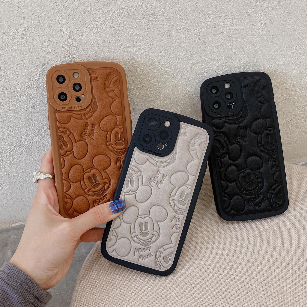 Ốp điện thoại hình Mickey thích hợp cho IPHONE 13 PRO MAX I13 13PRO 11 PRO MAX I11 IX XS XR XS MAX 7+ 8+ 12PRO 12PROMAX