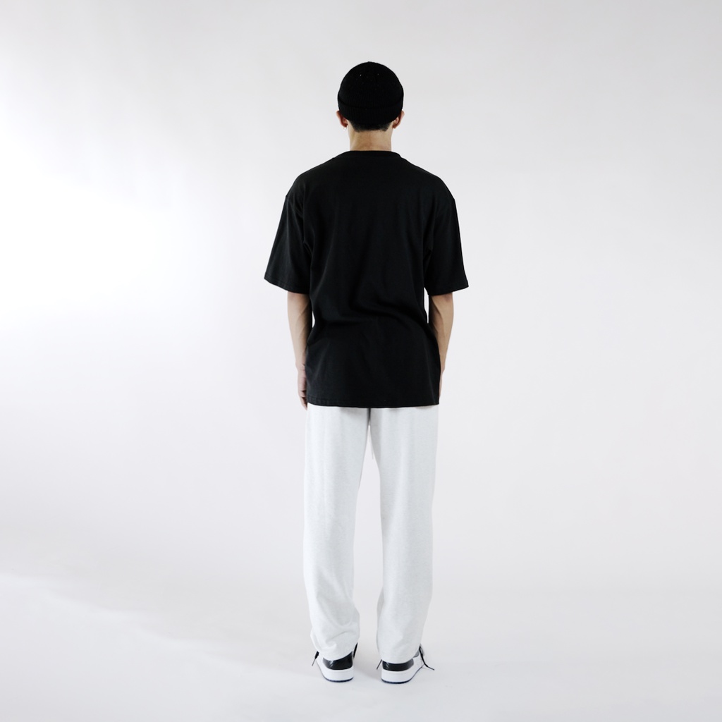 ÁO THUN UNISEX &quot; I LOVE YOU WITH ALL MY B**BS &quot; 100% COTTON DÀY FORM OVERSIZE MÀU ĐEN - liamstudio