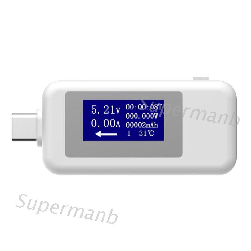 Thiết Bị Kiểm Tra Dòng Điện Usb Type-C Có Màn Hình LCD