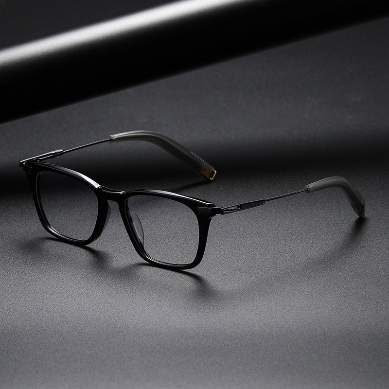 Kính Mát Tròng Vuông Viền Cong Chất Liệu Hợp Kim Titan Phong Cách Cổ Điển Thời Trang Cho Nam Nữ DLX405 DLX405 2022