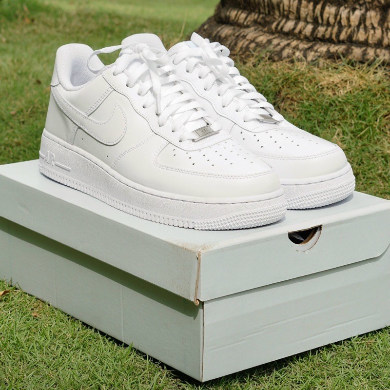 🔴[Có Sẵn]🔴 Giày Nike AF1 All White cổ thấp Chính Hãng Chuẩn Auth giá rẻ 🔴[Freeship] 🔴