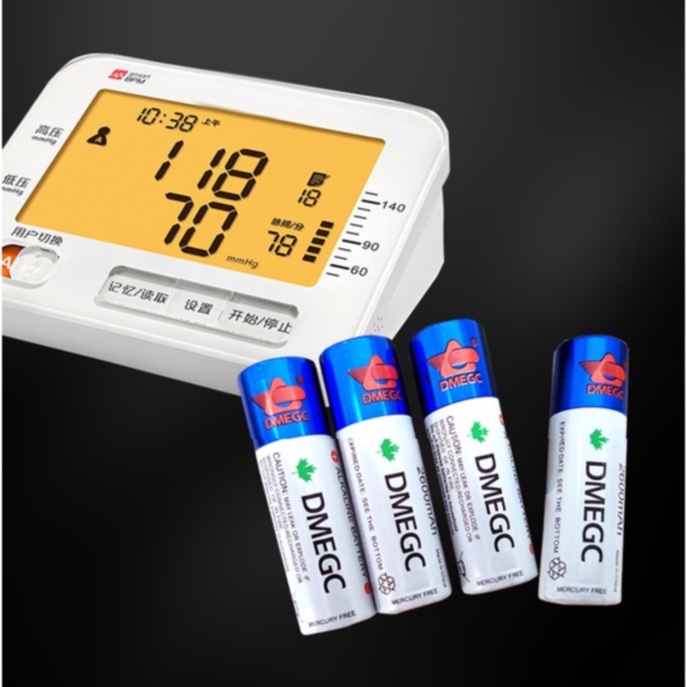 Pin AA Alkaline DMEGC 2.600mah,1200mAh Dung Lượng Chuẩn Cho Chuột Không Dây, Điện Tử, Remote, Khóa Vân Tay
