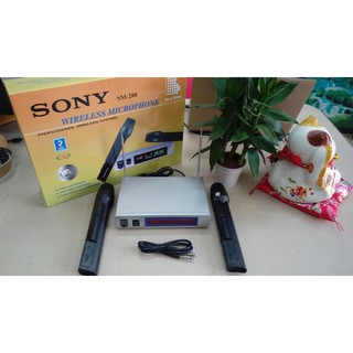MIC KARAOKE KHÔNG DÂY SONY SM-288-2 MIC