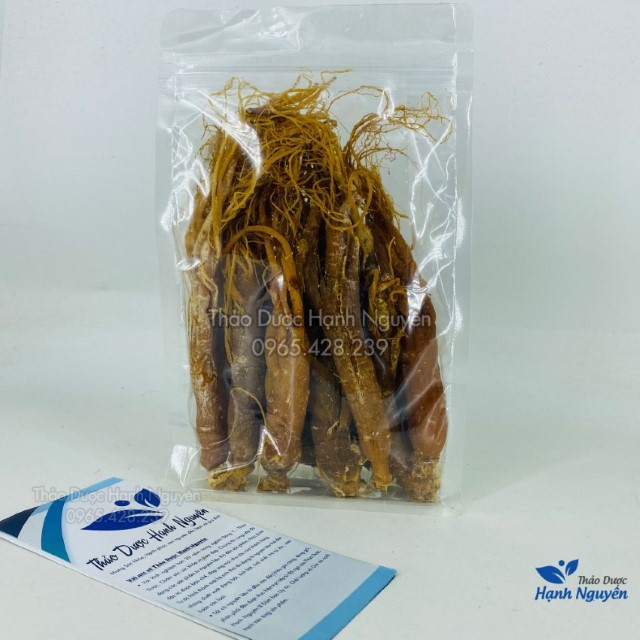 Nhị Hồng Sâm (Nhân Sâm, Sâm Râu) 100g - Nguyên chất không tẩm mật ong